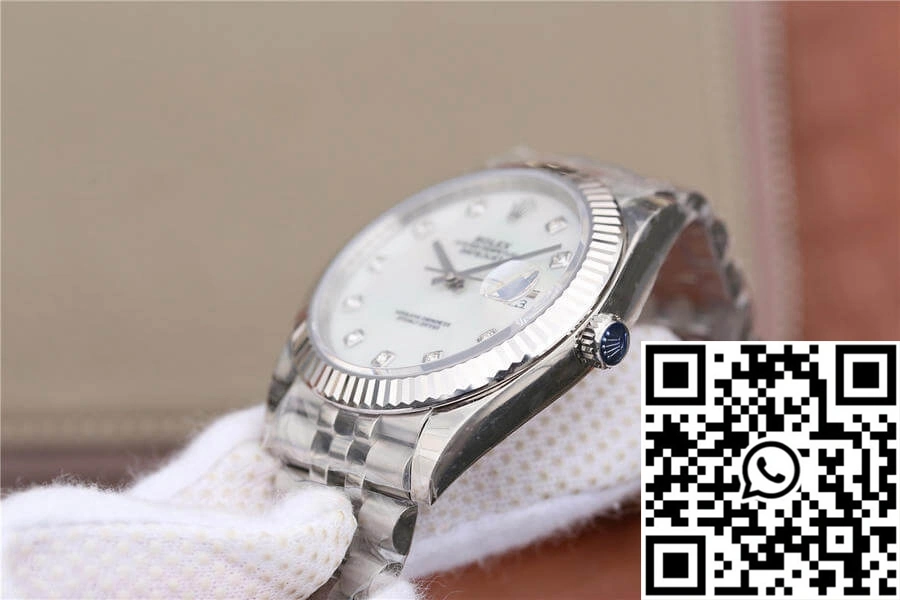 Rolex Datejust M126334-0020 EW Factory White Mother-Of-Pearl Dial EasyMatch 912