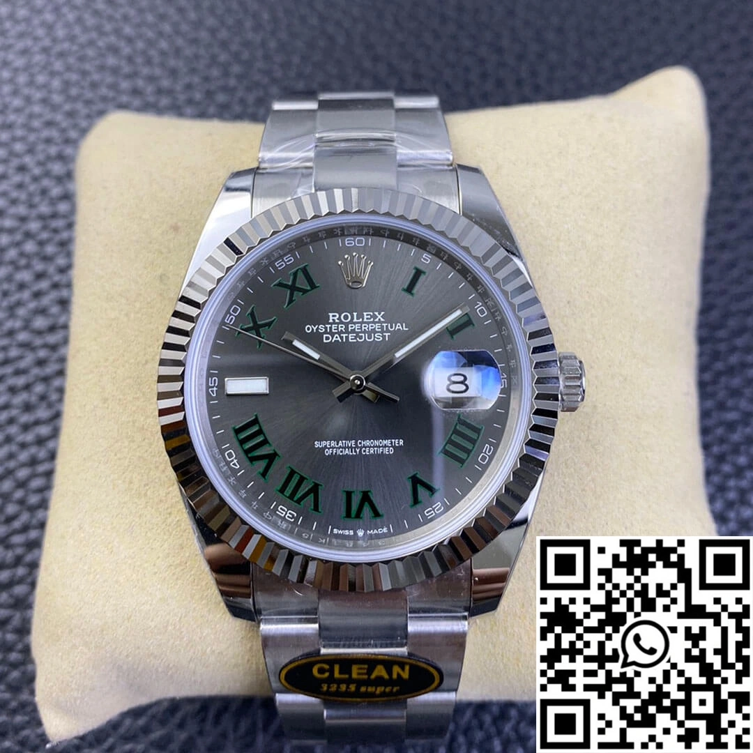 ModernLook Rolex Datejust M126334-0021 Clean Factory Grey Dial 863