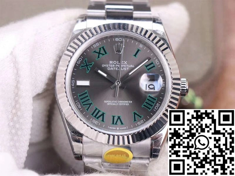 Rolex Datejust M126334-0021 TW Factory Gray Dial TopPick 854