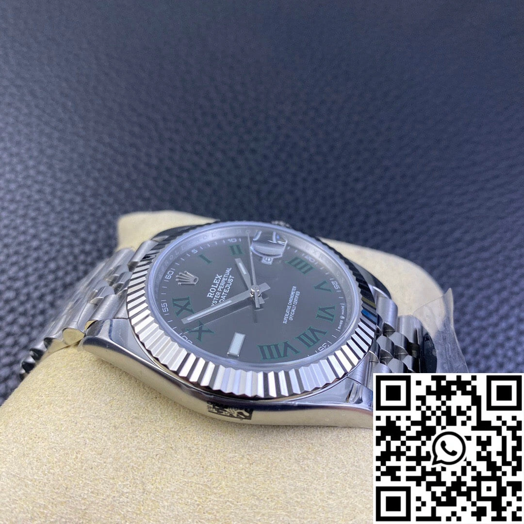 QuickDry Rolex Datejust M126334-0022 Clean Factory Grey Dial 818