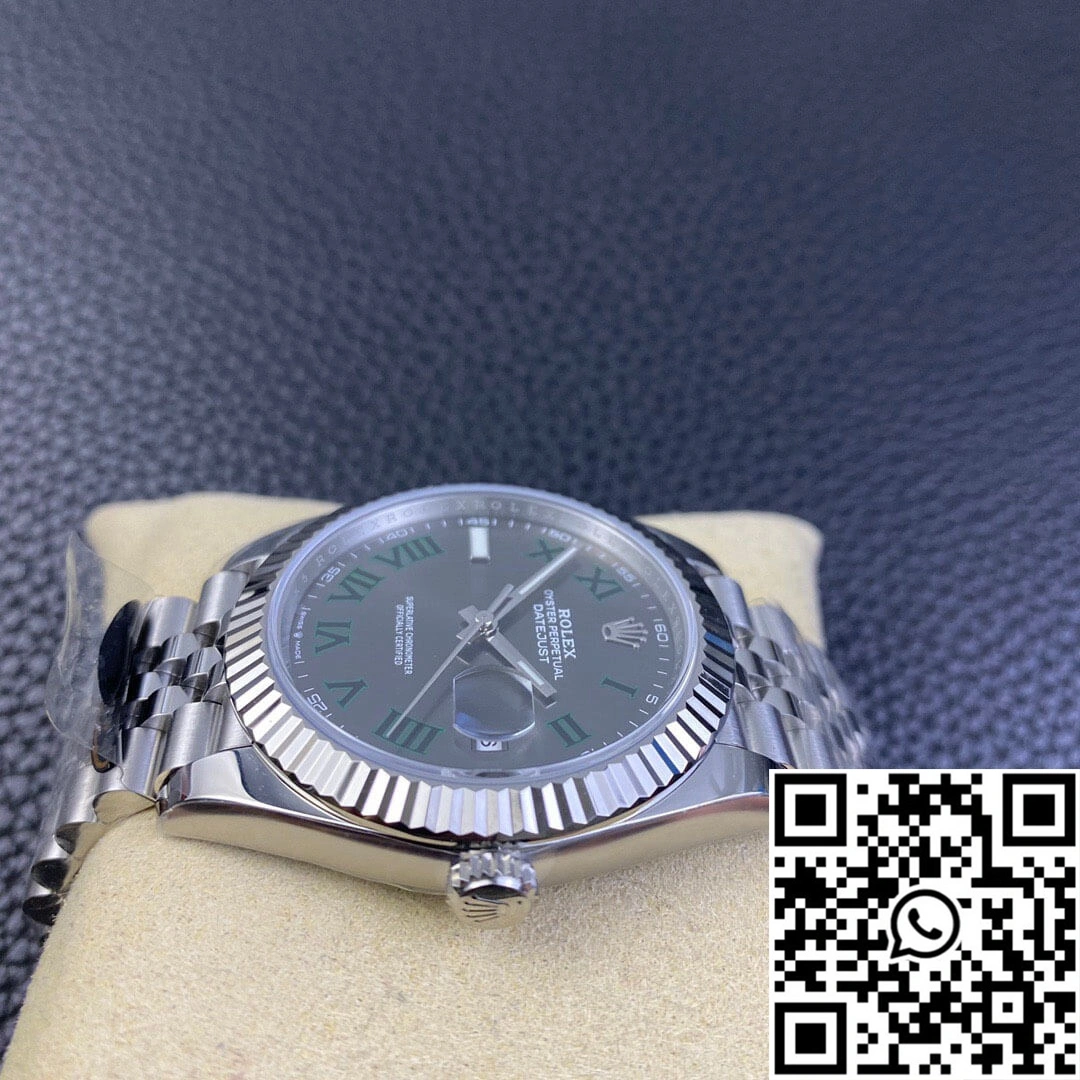 QuickDry Rolex Datejust M126334-0022 Clean Factory Grey Dial 818