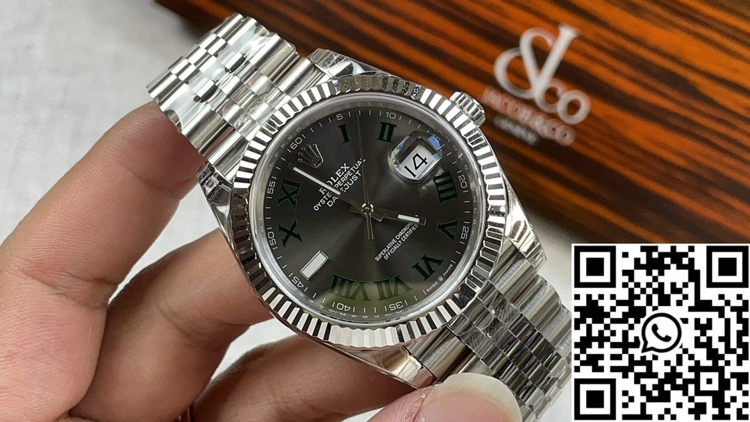 Rolex Datejust M126334-0022 VS Factory Grey Dial Sporty 824