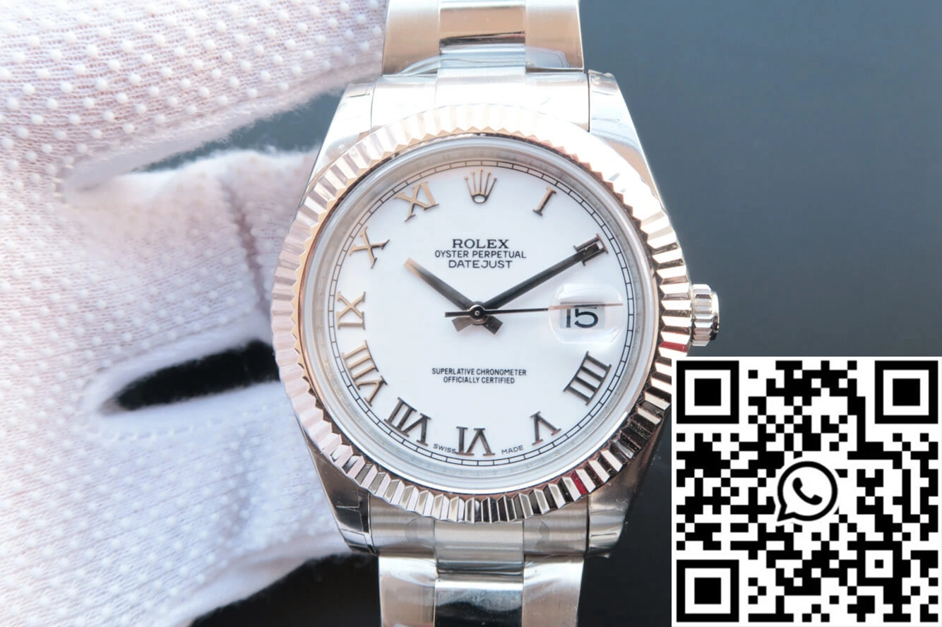 Rolex Datejust M126334-0023 EW Factory White Dial Cozy 856