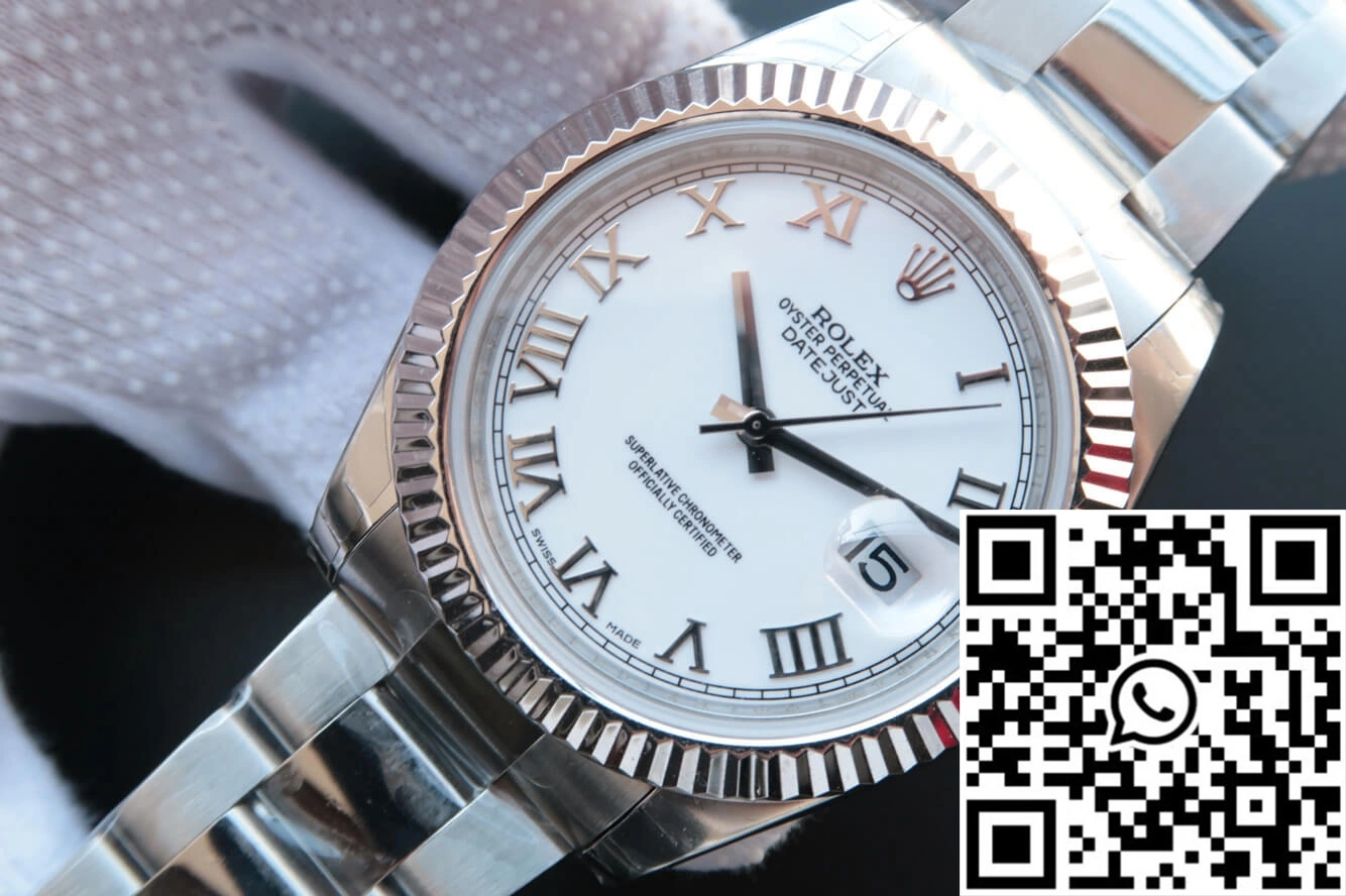 Rolex Datejust M126334-0023 EW Factory White Dial Cozy 856