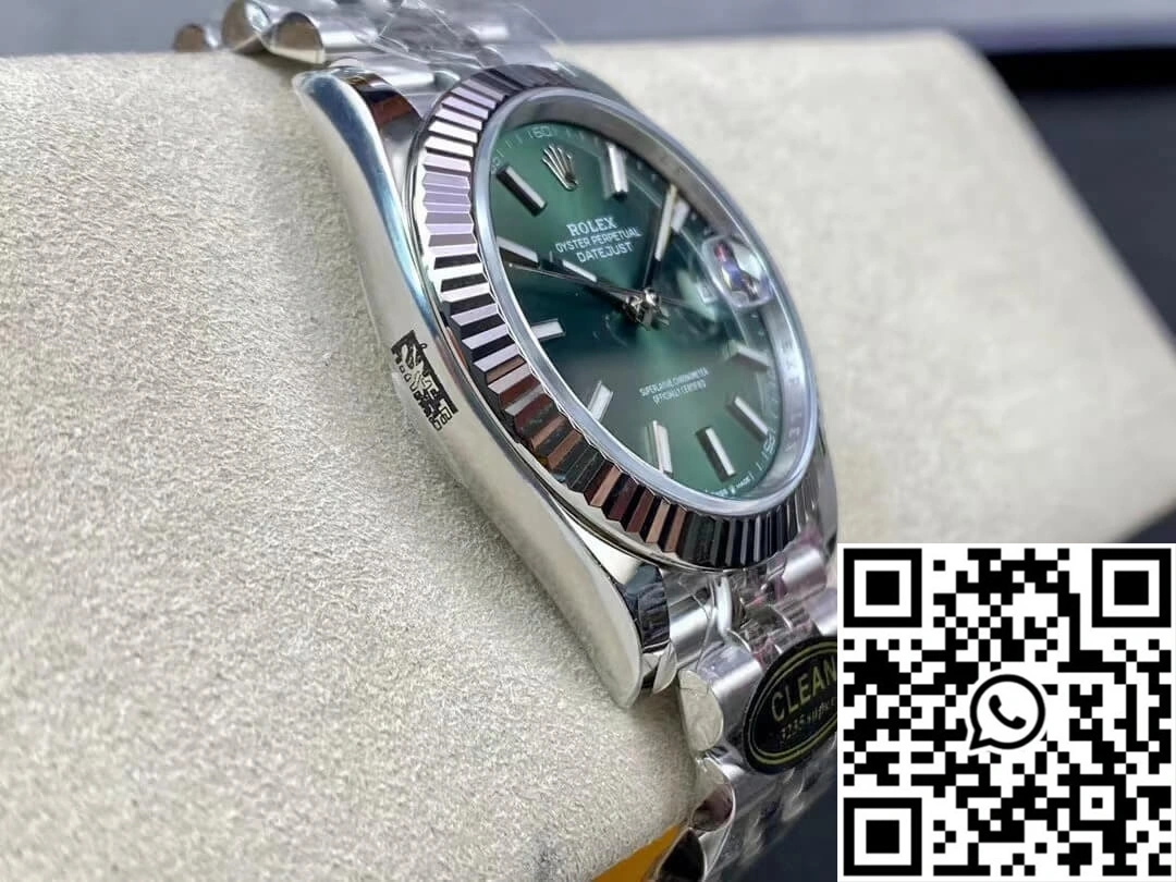 Rolex Datejust M126334-0027 Clean Factory Mint Green Dial TravelReady 857