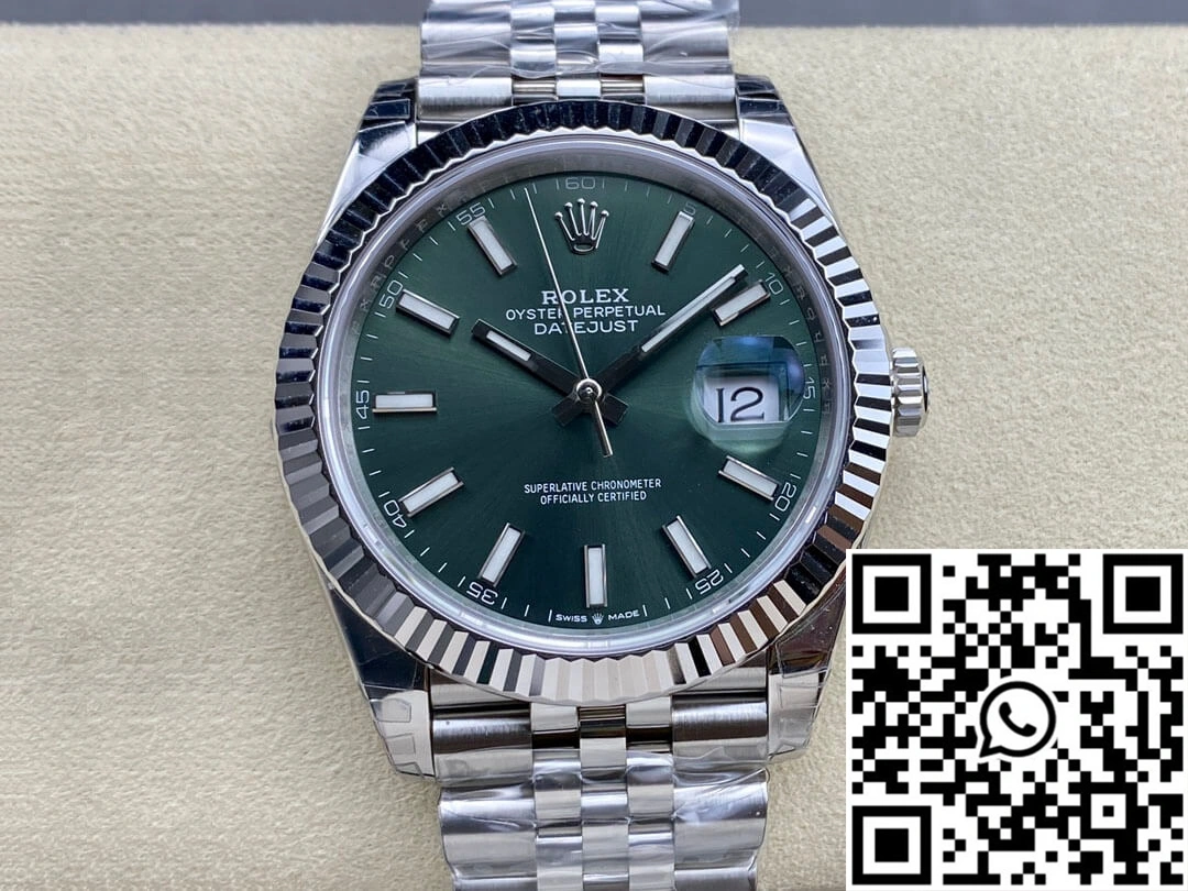 QuickDry Rolex Datejust M126334-0027 VS Factory Stainless Steel 901