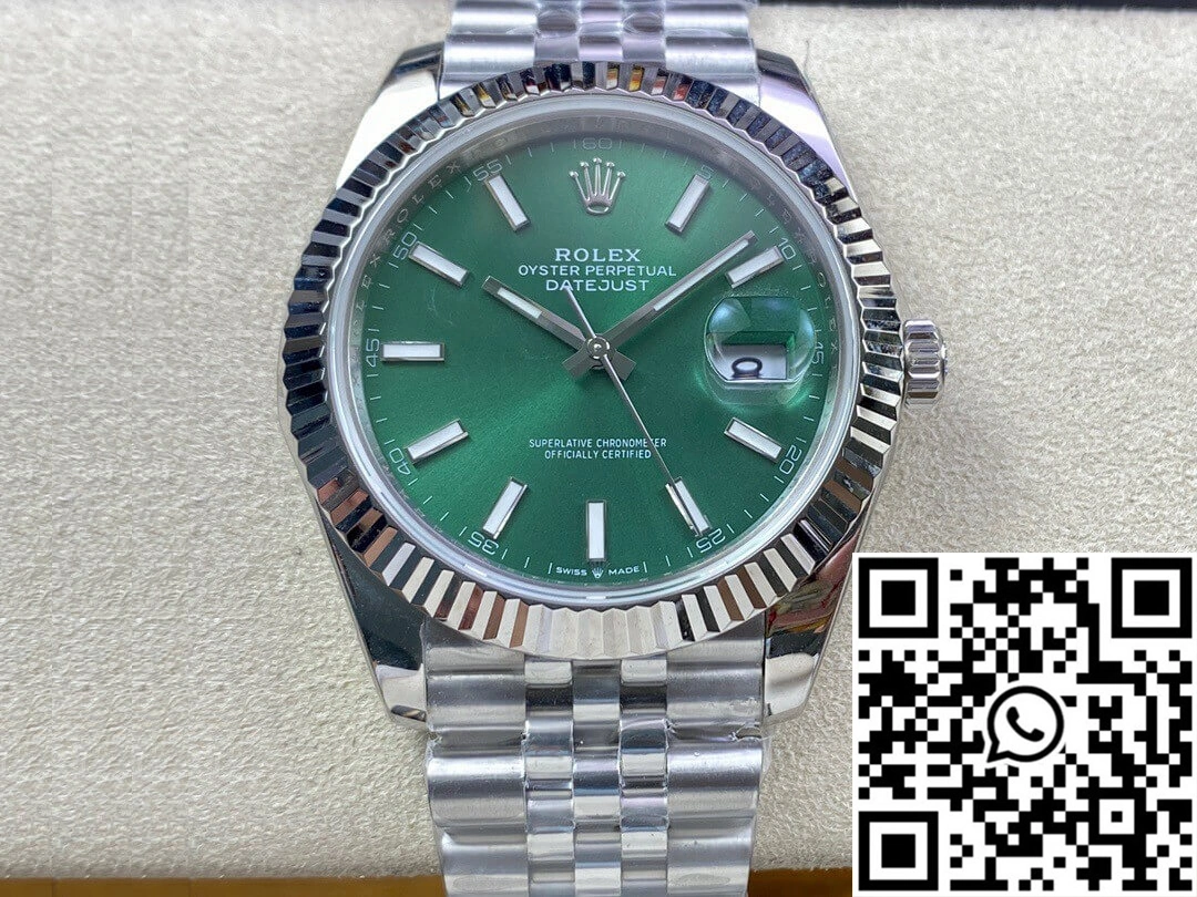 Rolex Datejust M126334-0028 EW Factory Green Dial TechFriendly 885