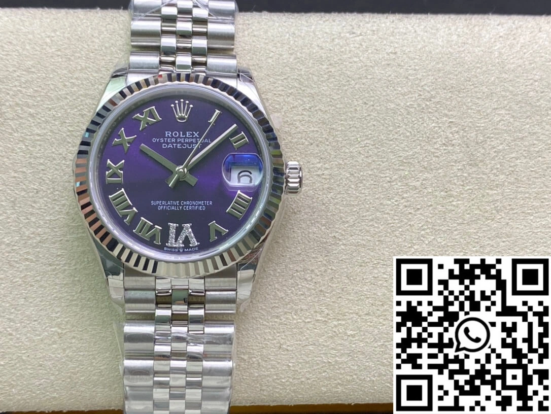 Soft Rolex Datejust M178274-0088 31MM EW Factory Purple Dial 815