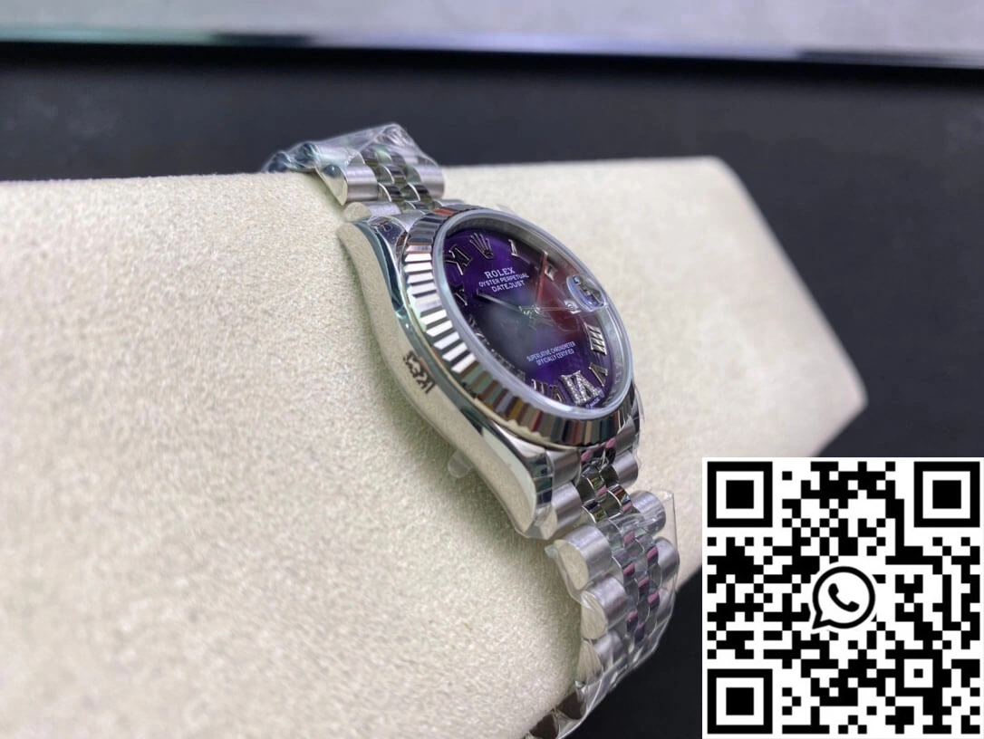 Soft Rolex Datejust M178274-0088 31MM EW Factory Purple Dial 815