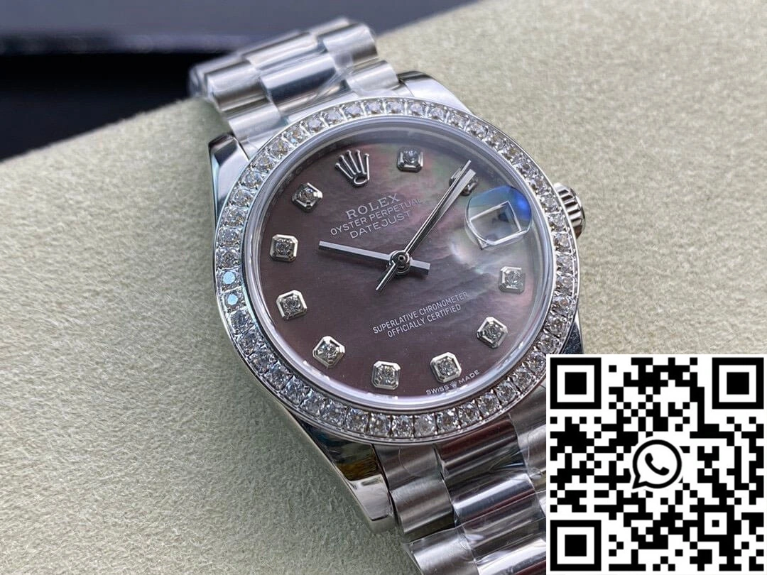 Rolex Datejust M178384-0019 31MM EW Factory Diamond-set Dial Attractive 851