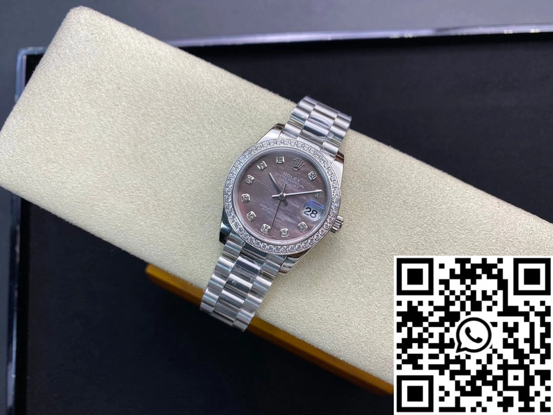 Rolex Datejust M178384-0019 31MM EW Factory Diamond-set Dial Attractive 851