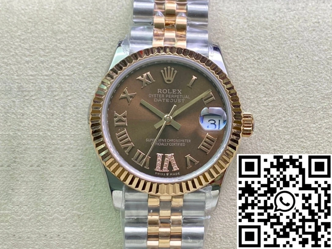 Classic Rolex Datejust M278271-0004 31MM EW Factory Rose Gold 867
