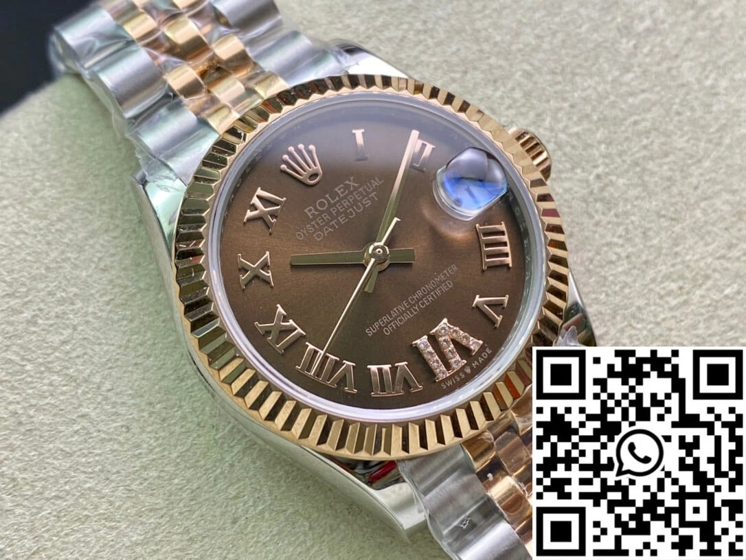 Classic Rolex Datejust M278271-0004 31MM EW Factory Rose Gold 867