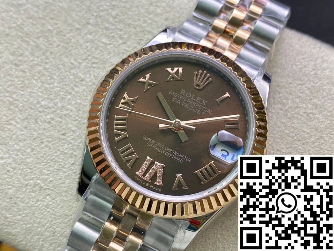 Classic Rolex Datejust M278271-0004 31MM EW Factory Rose Gold 867
