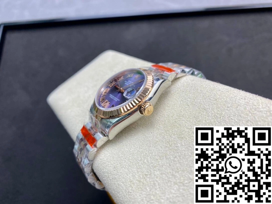 Rolex Datejust M278271-0020 TW Factory Diamond Eggplant Purple Dial Upgraded 852