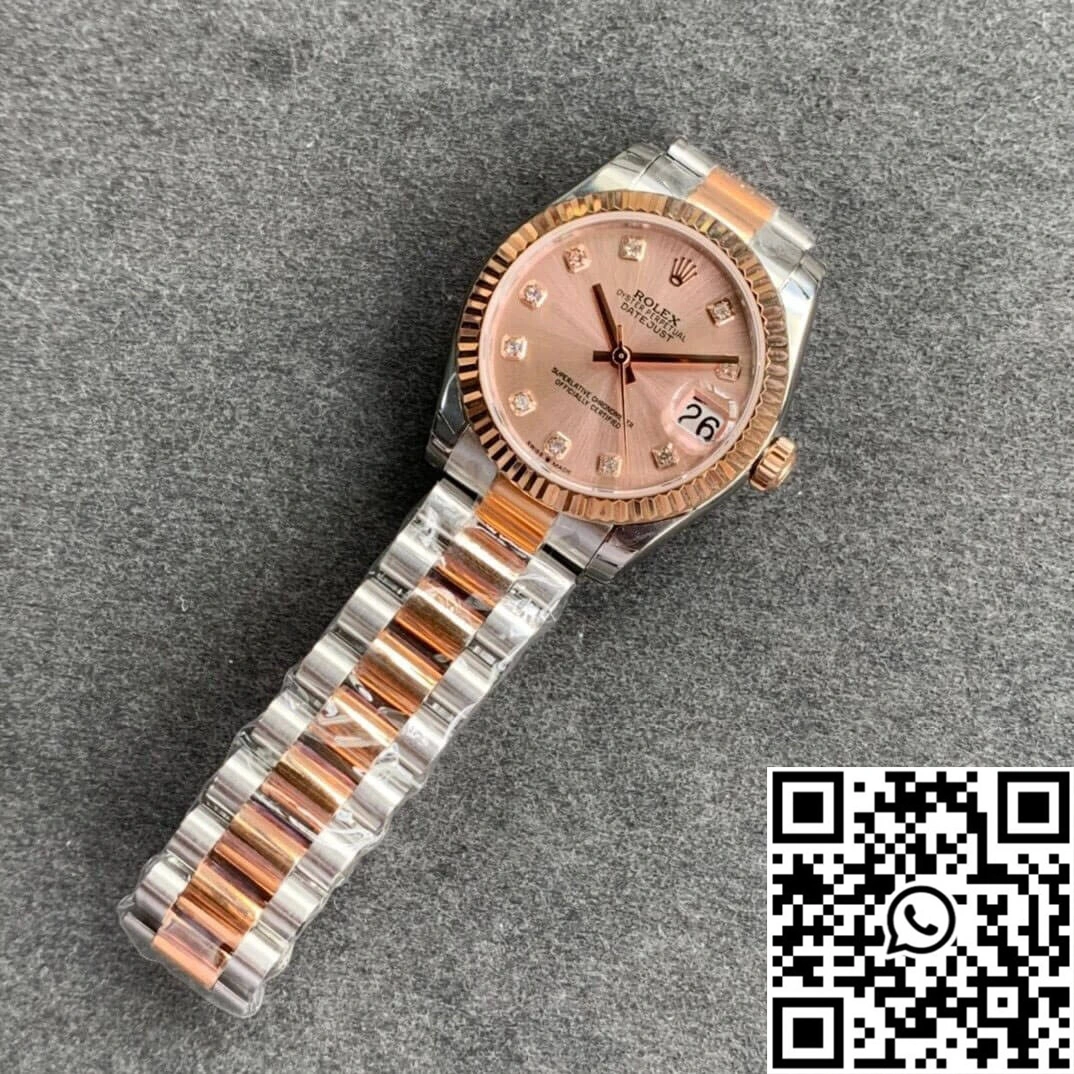 ComfortFit Rolex Datejust M278271-0023 GS Factory Rose Gold 862