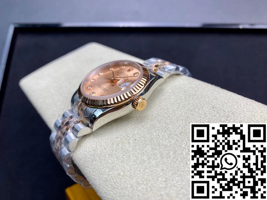 Sleek Rolex Datejust M278271-0024 31MM EW Factory Rose Gold 827
