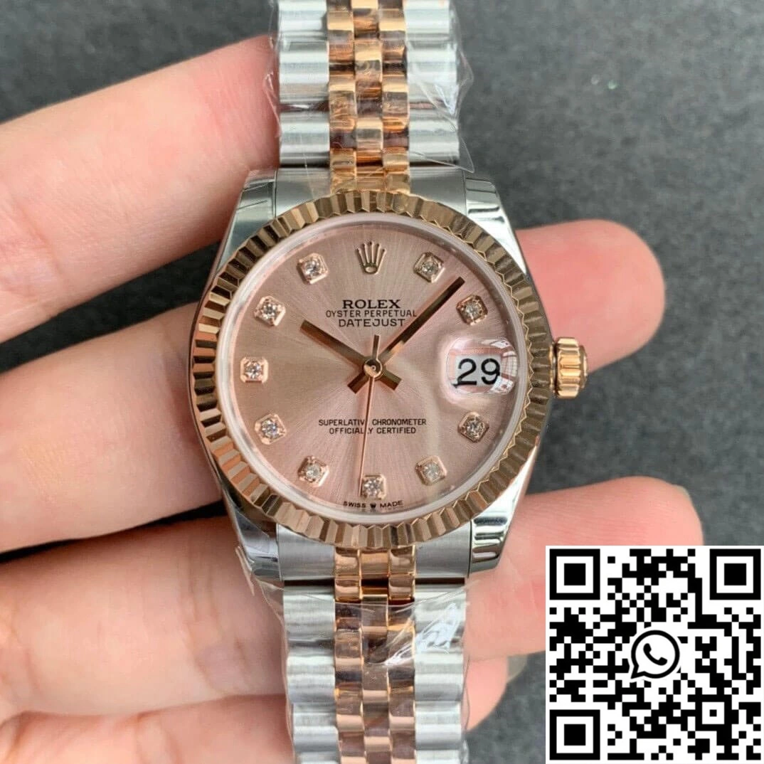 FashionForward Rolex Datejust M278271-0024 GS Factory Rose Gold 865