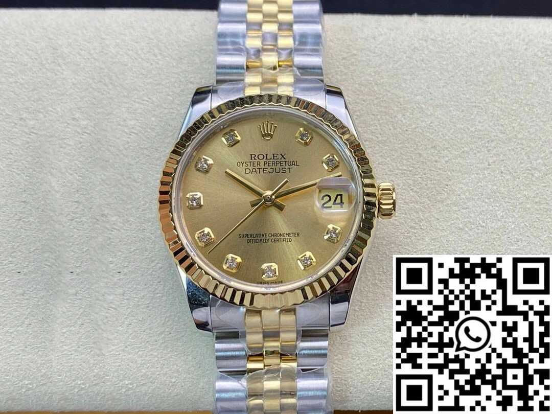 Comfortable Rolex Datejust M278273-0026 31MM EW Factory Yellow Gold 877