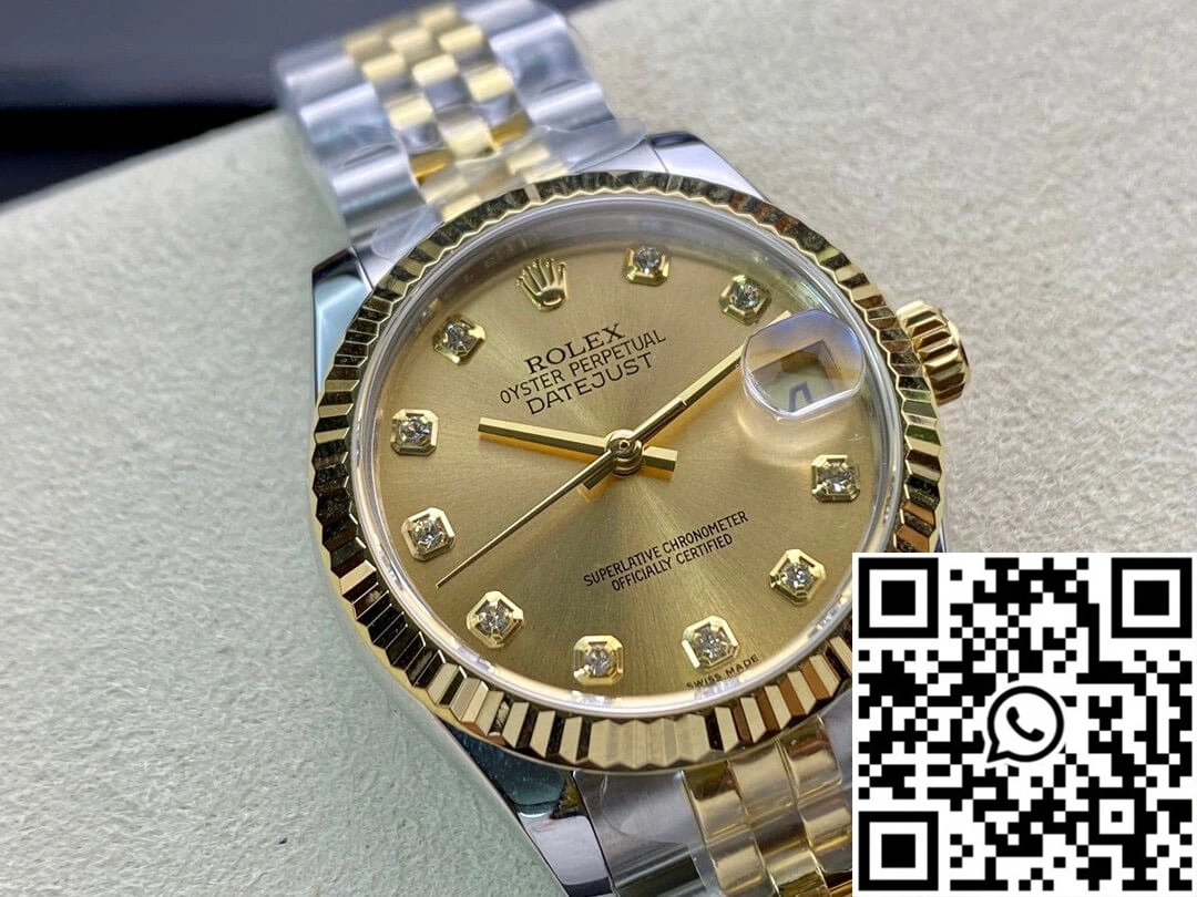 Comfortable Rolex Datejust M278273-0026 31MM EW Factory Yellow Gold 877