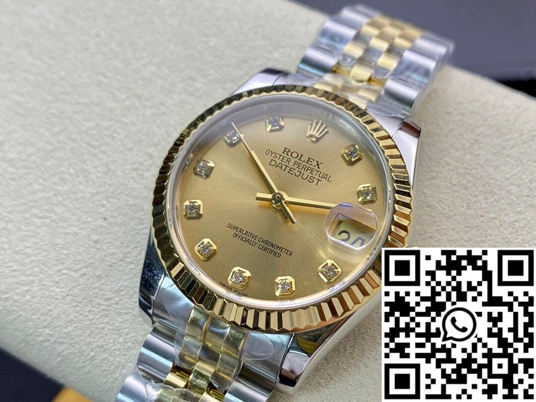 Comfortable Rolex Datejust M278273-0026 31MM EW Factory Yellow Gold 877