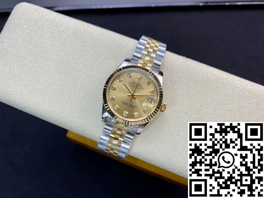 Comfortable Rolex Datejust M278273-0026 31MM EW Factory Yellow Gold 877