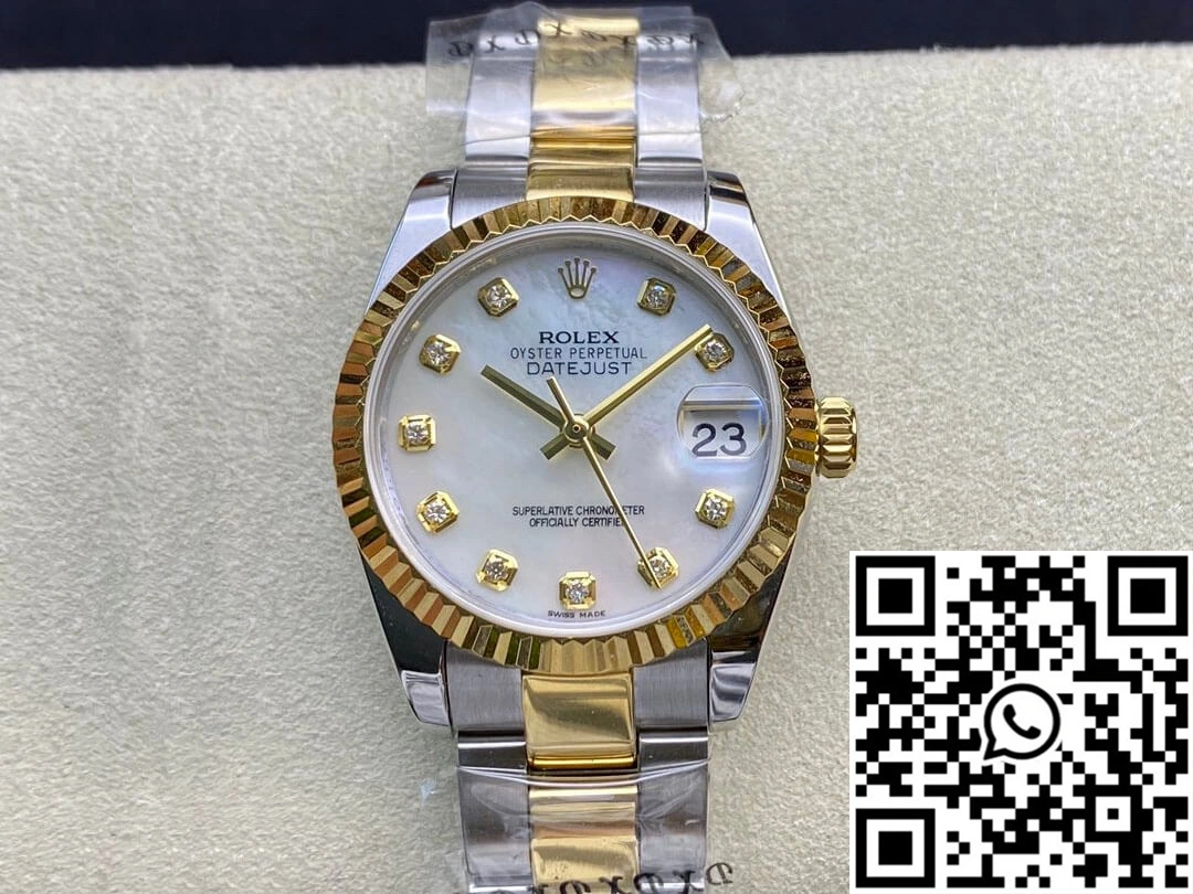Rolex Datejust M278273-0027 31MM EW Factory Fritillary Dial ComfortFit 870