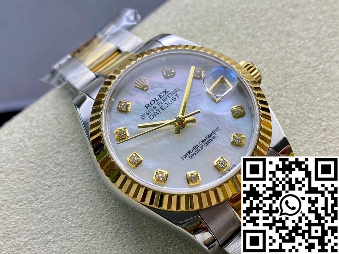 Rolex Datejust M278273-0027 31MM EW Factory Fritillary Dial ComfortFit 870