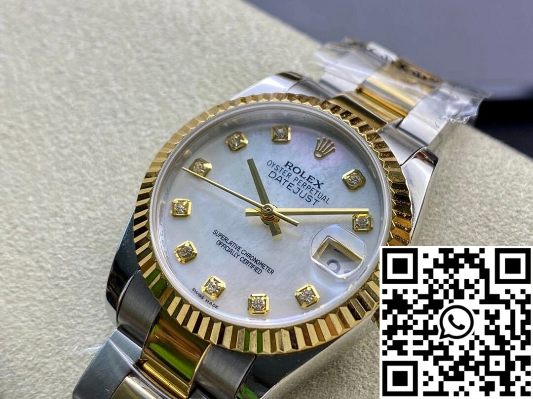 Rolex Datejust M278273-0027 31MM EW Factory Fritillary Dial ComfortFit 870
