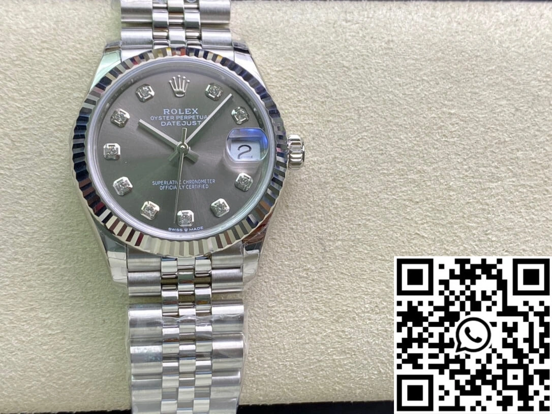TopPick Rolex Datejust M278274-0008 EW Factory Grey Dial 882