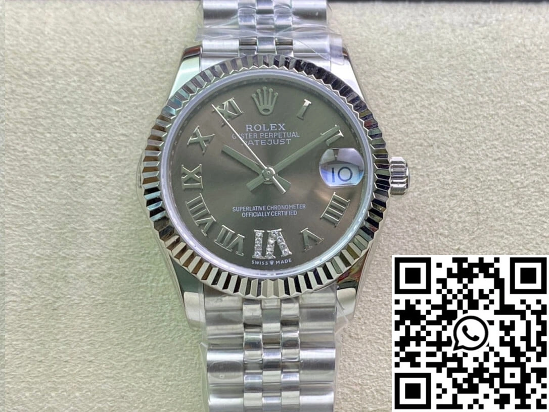 Versatile Rolex Datejust M278274-0028 31MM EW Factory Stainless Steel 879