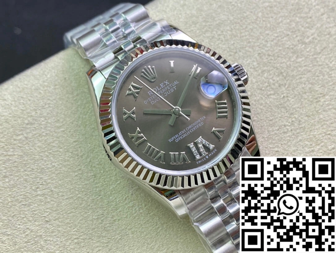 Versatile Rolex Datejust M278274-0028 31MM EW Factory Stainless Steel 879