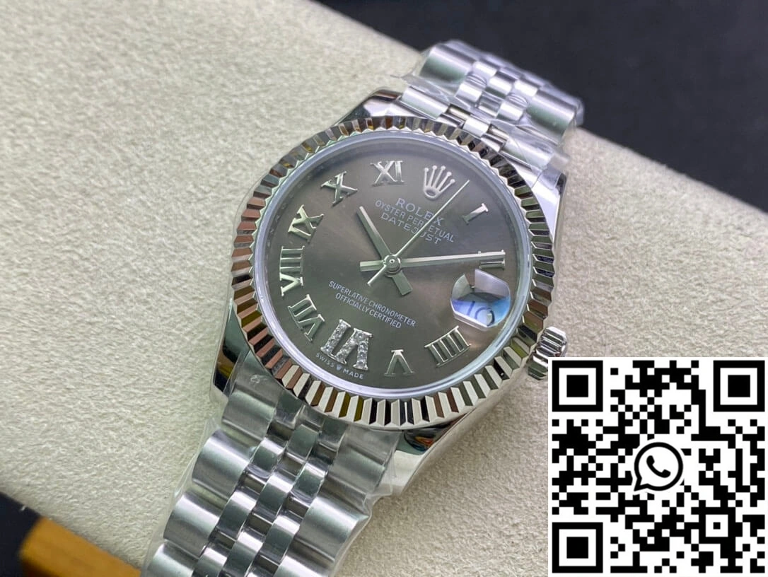 Versatile Rolex Datejust M278274-0028 31MM EW Factory Stainless Steel 879