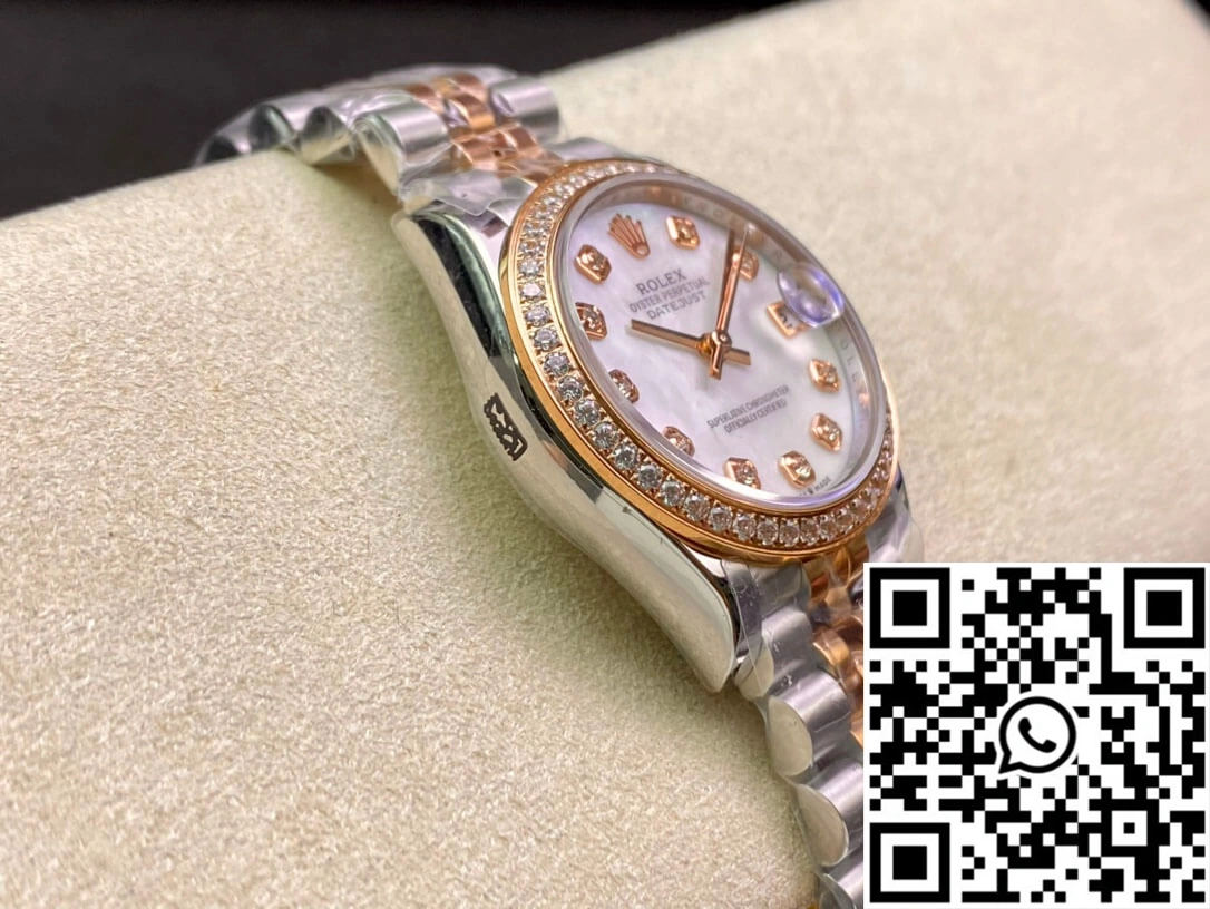 Lightweight Rolex Datejust M278381RBR-0026 31MM EW Factory Diamond Dial 908