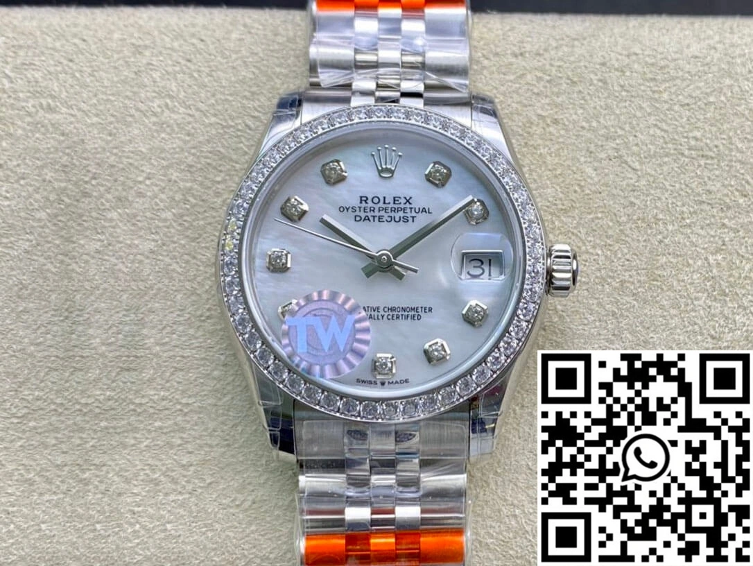 Rolex Datejust M278384RBR-0008 TW Factory Diamond Bezel DailyWear 898