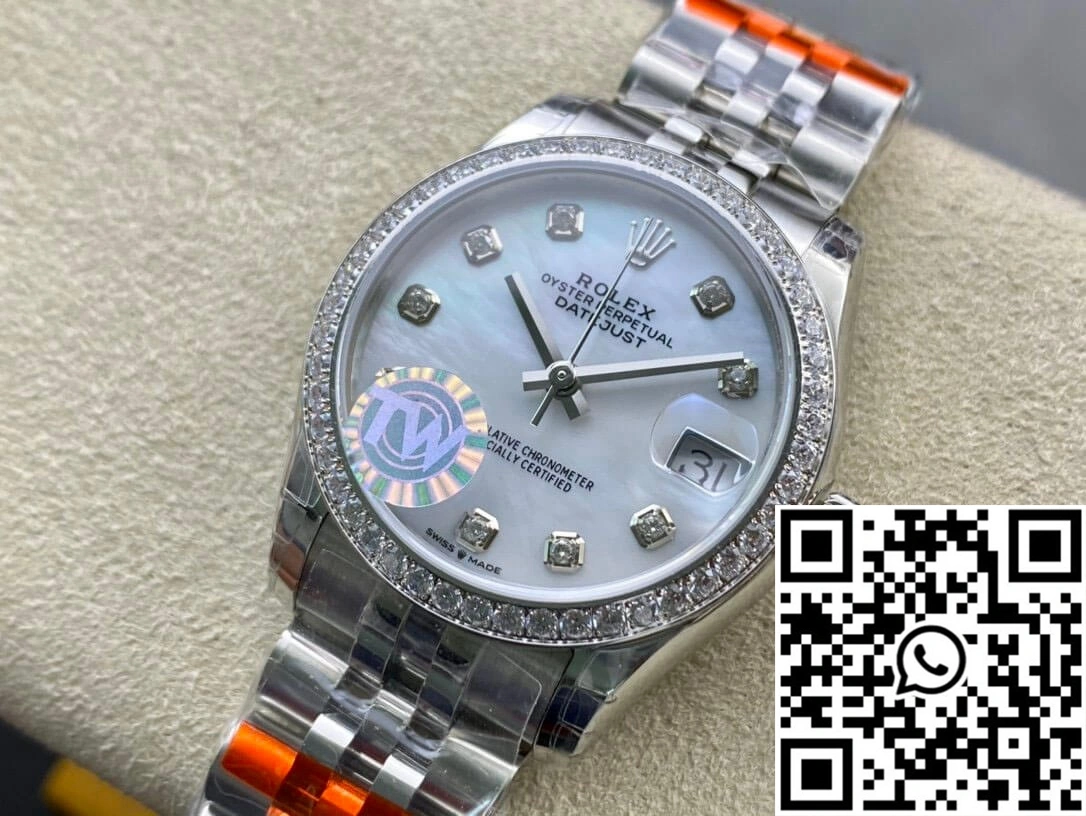Rolex Datejust M278384RBR-0008 TW Factory Diamond Bezel DailyWear 898