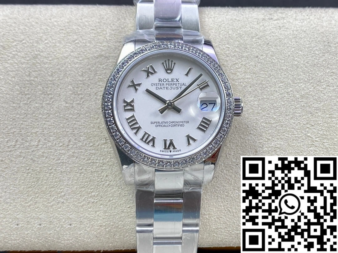 Practical Rolex Datejust M278384RBR-0013 31MM EW Factory Diamond Bezel 1014