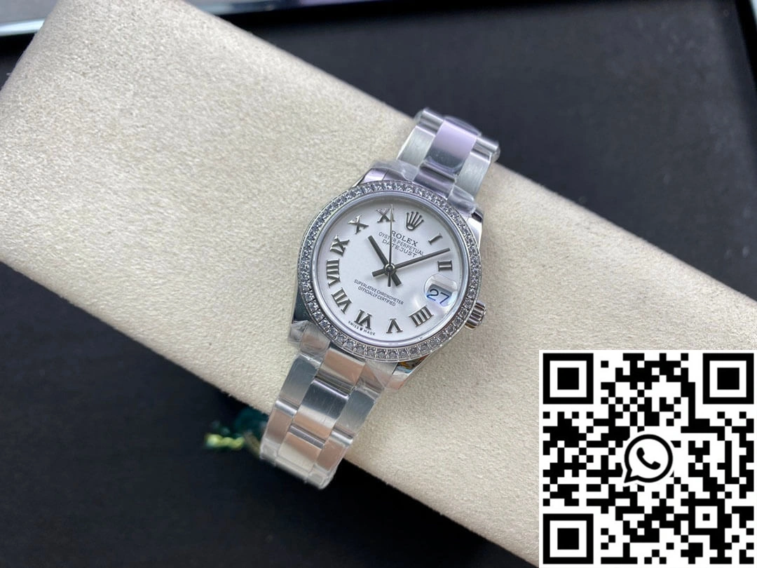 Practical Rolex Datejust M278384RBR-0013 31MM EW Factory Diamond Bezel 1014