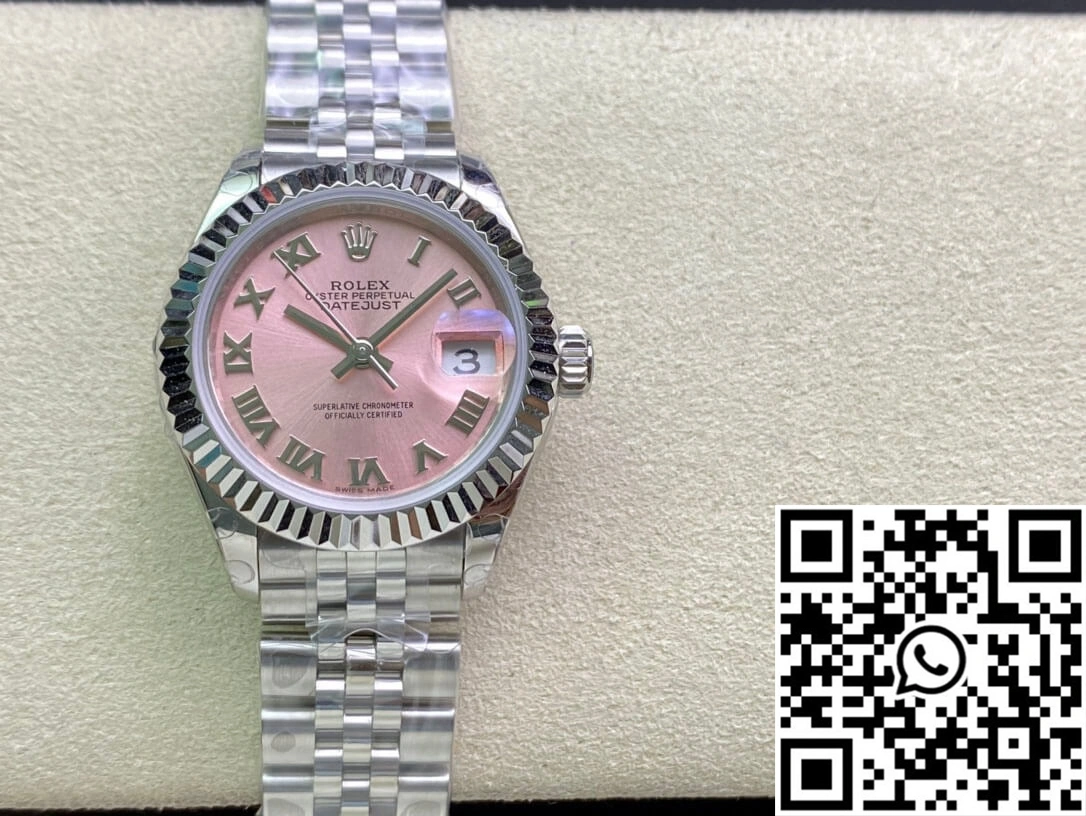 NewStyle Rolex Datejust M279174-0017 28MM EW Factory Pink Dial 886