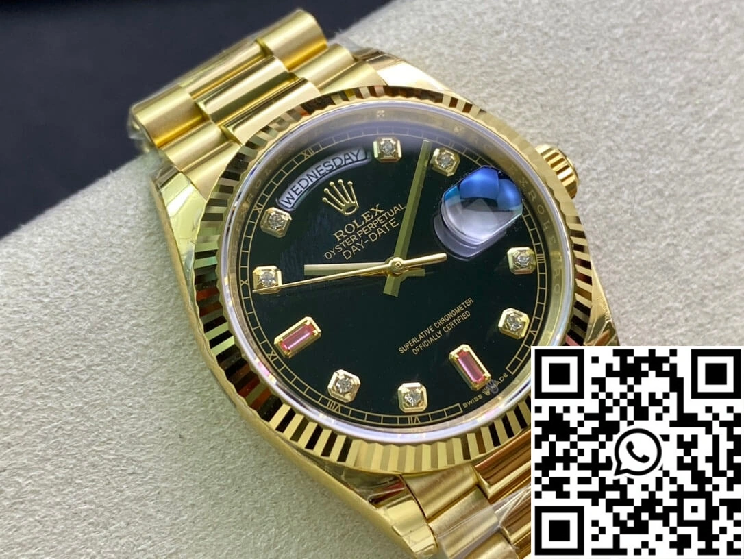 Rolex Day Date 118208 EW Factory Yellow Gold Timeless 931