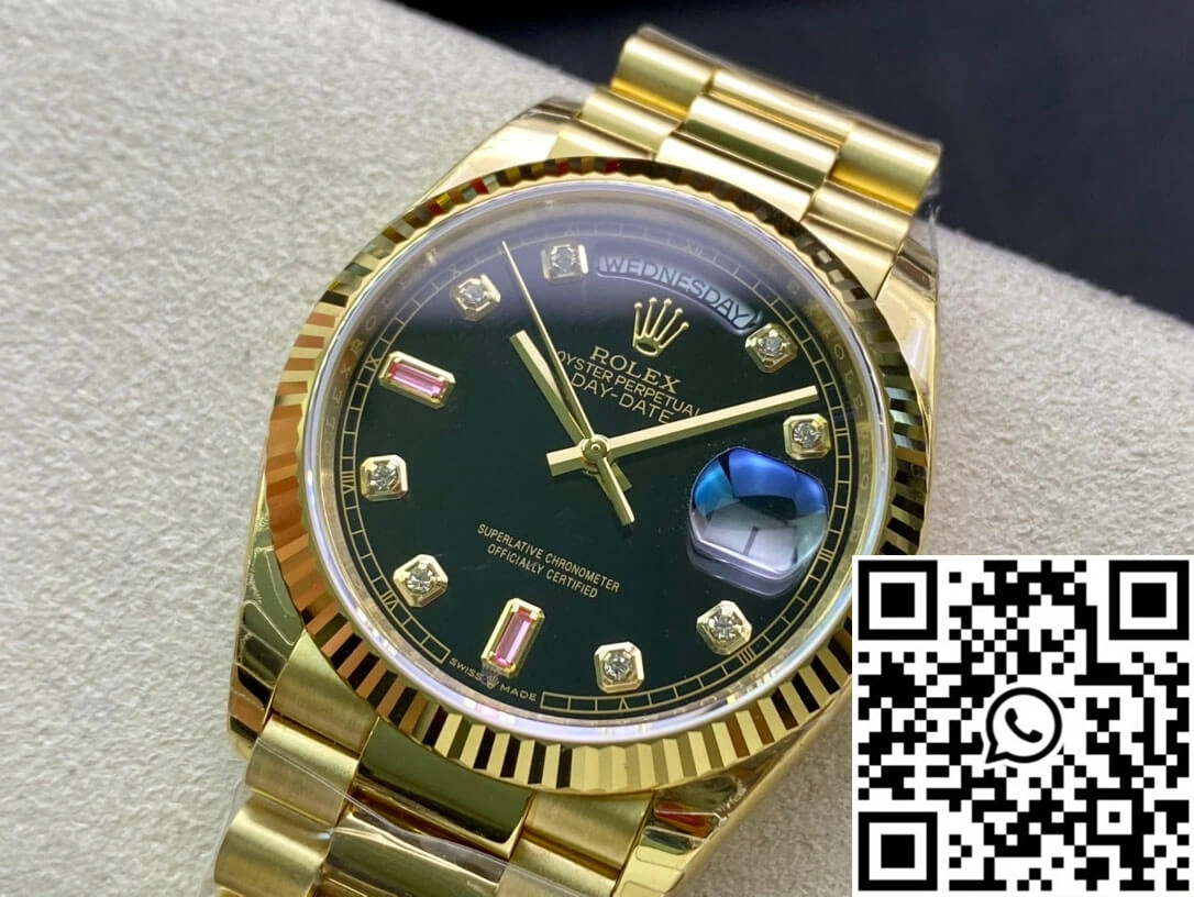 Rolex Day Date 118208 EW Factory Yellow Gold Timeless 931