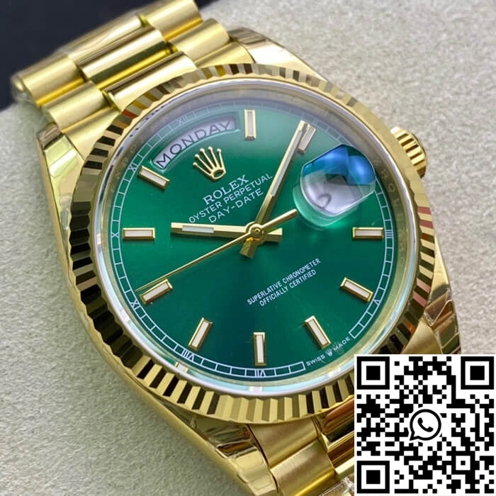 Rolex Day Date 118238 EW Factory Green Dial OnTrend 919