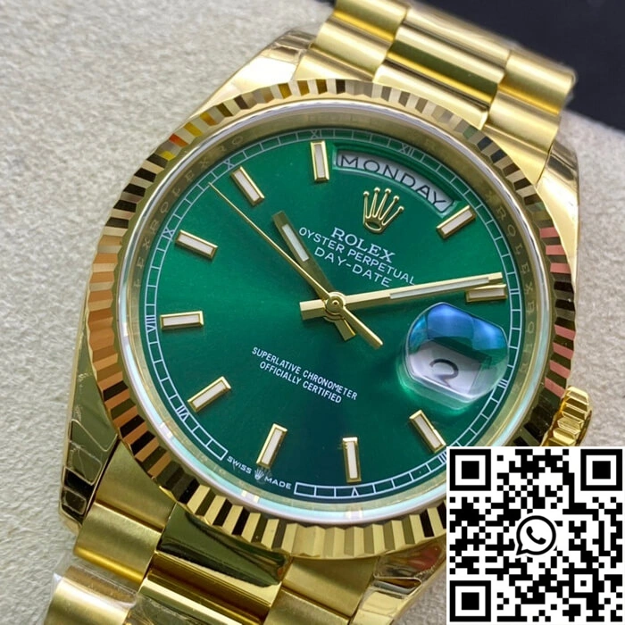 Rolex Day Date 118238 EW Factory Green Dial OnTrend 919