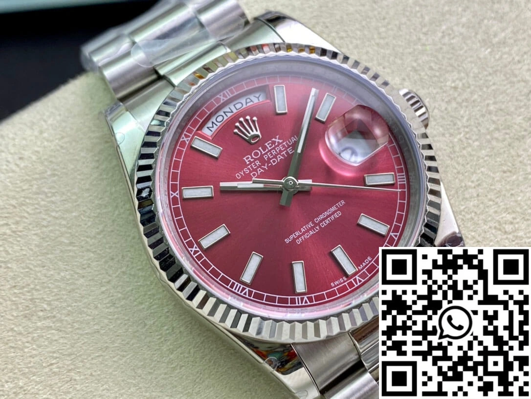 WaterResistant Rolex Day Date 118239 EW Factory 18k White Gold 942