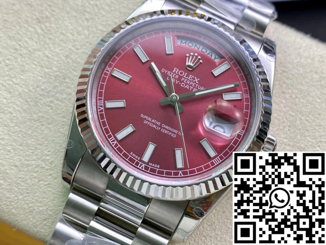 WaterResistant Rolex Day Date 118239 EW Factory 18k White Gold 942