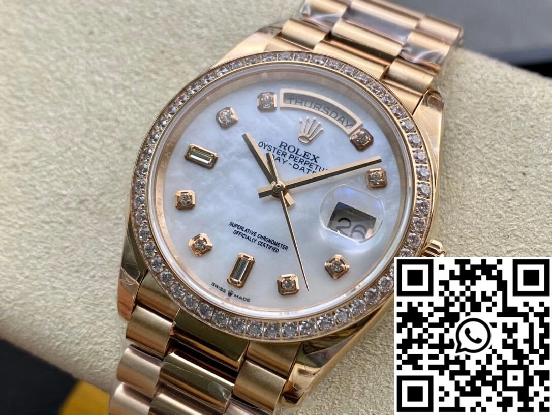 Rolex Day Date 128238 EW Factory V2 Mother-Of-Pearl Dial HighPerformance 935