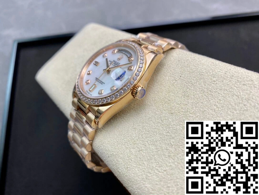 Rolex Day Date 128238 EW Factory V2 Mother-Of-Pearl Dial HighPerformance 935