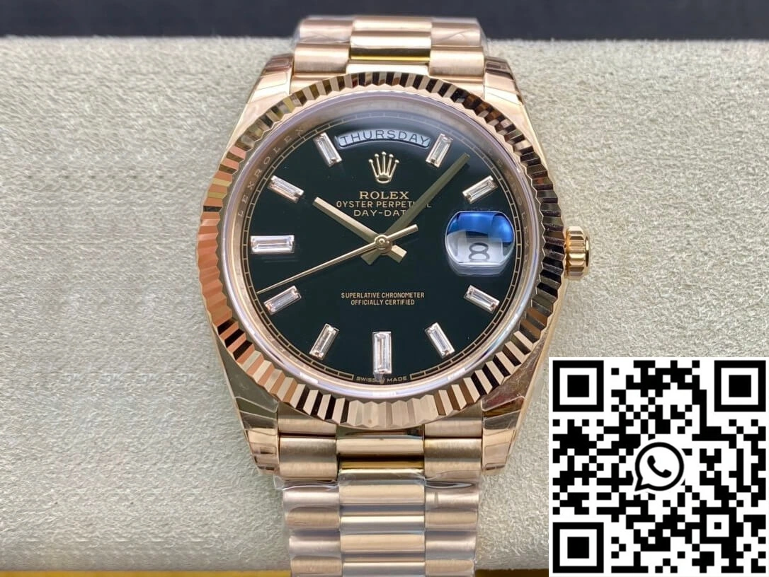 OdorResistant Rolex Day Date 228238a EW Factory V2 Rose Gold 944