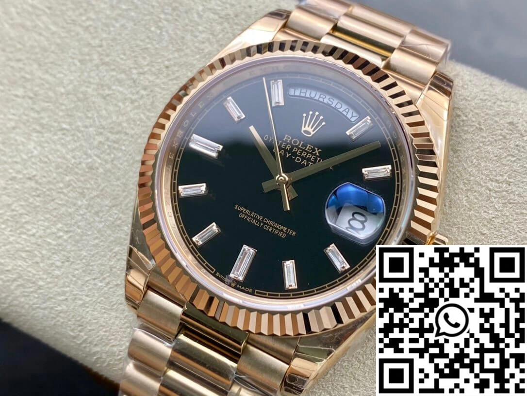 OdorResistant Rolex Day Date 228238a EW Factory V2 Rose Gold 944