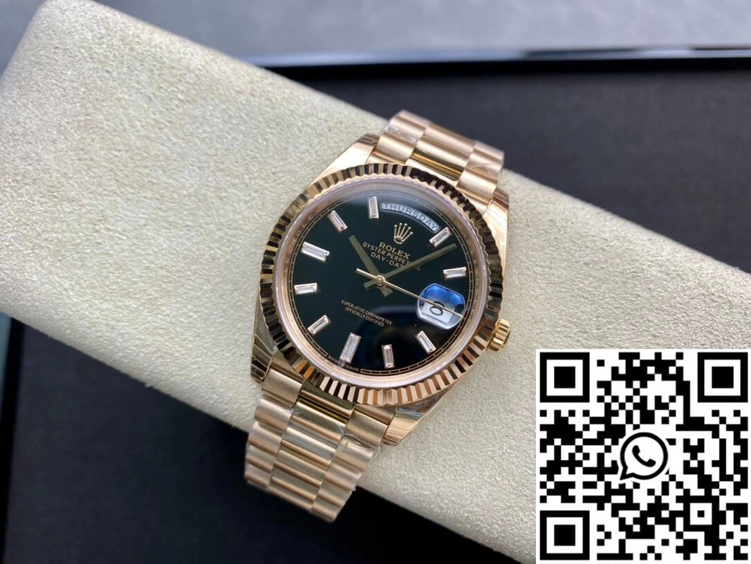 OdorResistant Rolex Day Date 228238a EW Factory V2 Rose Gold 944